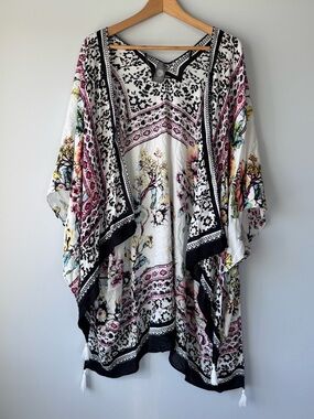Vince Camuto floral boho kimono